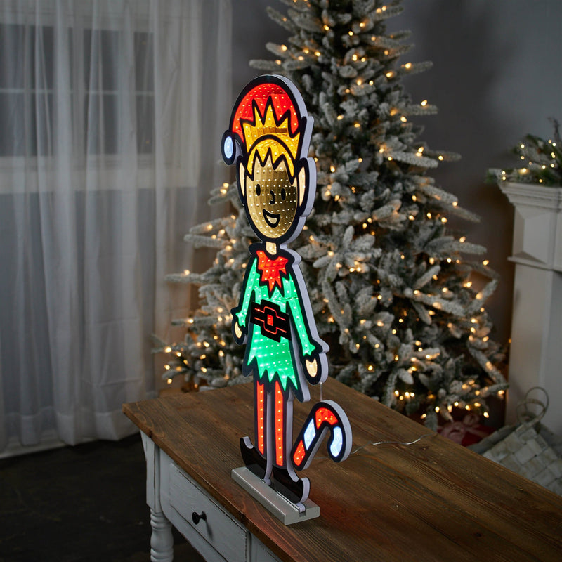 Melrose Holiday Elf Ekkolight 29"H