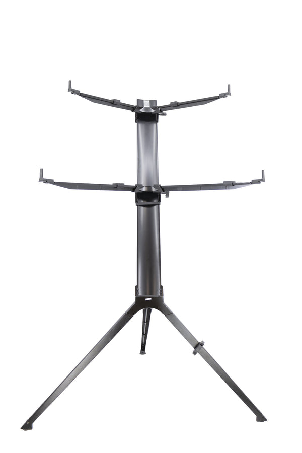 Quik Lok Stay Intruder 2-Tier Keyboard Stand - Black