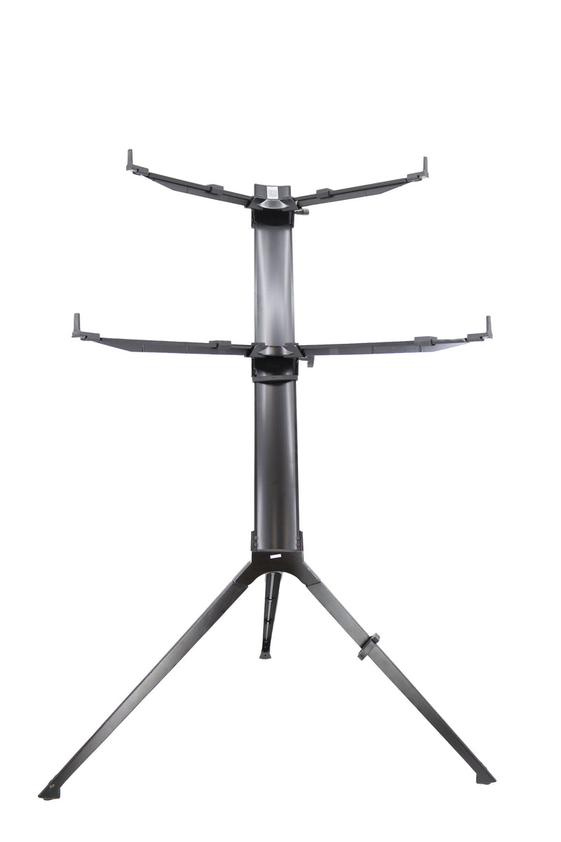 Quik Lok Stay Intruder 2-Tier Keyboard Stand - Black