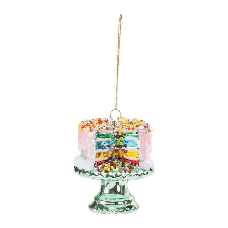Melrose Layered Cake Ornament (Set of 6)