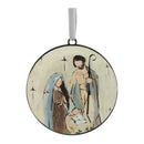Melrose Holy Family Disc Ornament (Set of 12)