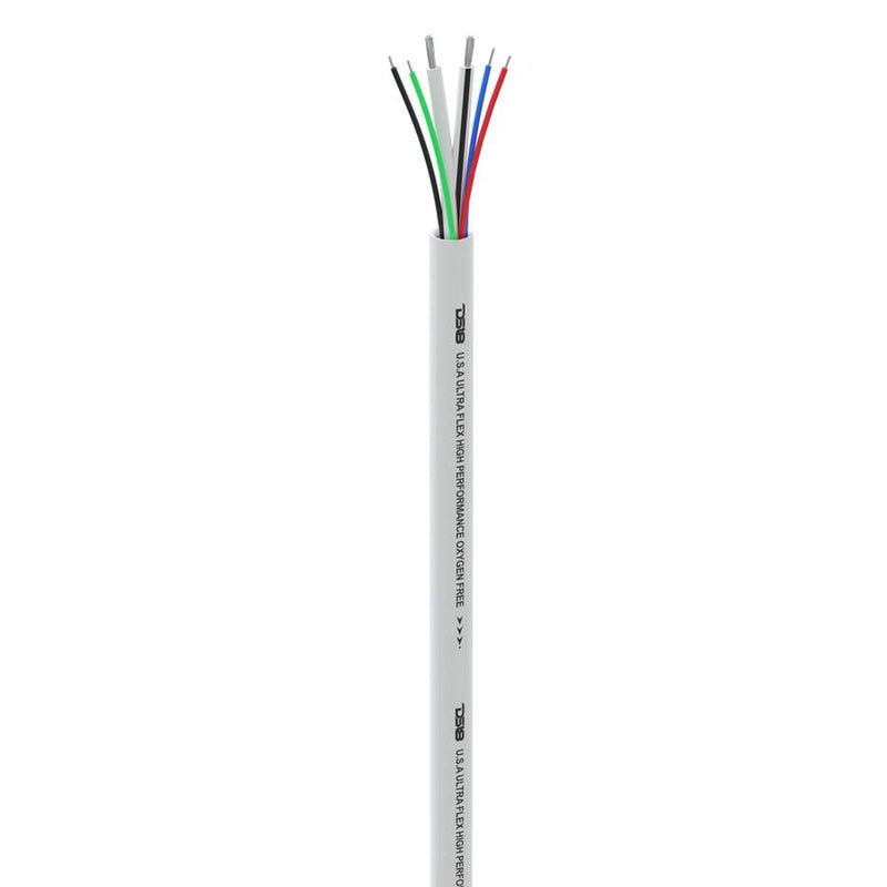 DS18 Marine-grade 18 GA RGB + 16 GA Speaker Wire – 100 ft (OFC, Tinned) – MOFC1618GA100S