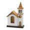 Melrose LED Lighted Winter Church Display 12"H