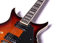 Washburn SH35TS Wing Series Semi Hollow Electric Guitar Tobacco Sunburst