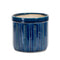Melrose Blue Etched Terra Cotta Pot Planter Set of 3 Planter