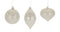 Melrose Beaded Glass Tree Ornament (Set of 6)
