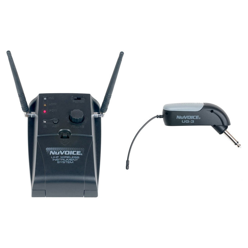 VocoPro UG3 NuVOICE 16-Channel Wireless Guitar System w/ Receiver & Transmitter