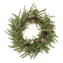 Melrose Pine and Pinecone Wreath 24"D