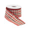 Melrose Plaid Holiday Ribbon (Set of 2)
