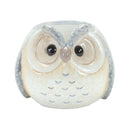 Melrose Whimsical Pastel Terra Cotta Owl Figurine (Set of 3) Multicolor