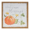 Melrose Autumn Blessing Pumpkin Sign (Set of 2)