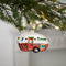 Melrose Glittered Glass Camper Ornament (Set of 12)