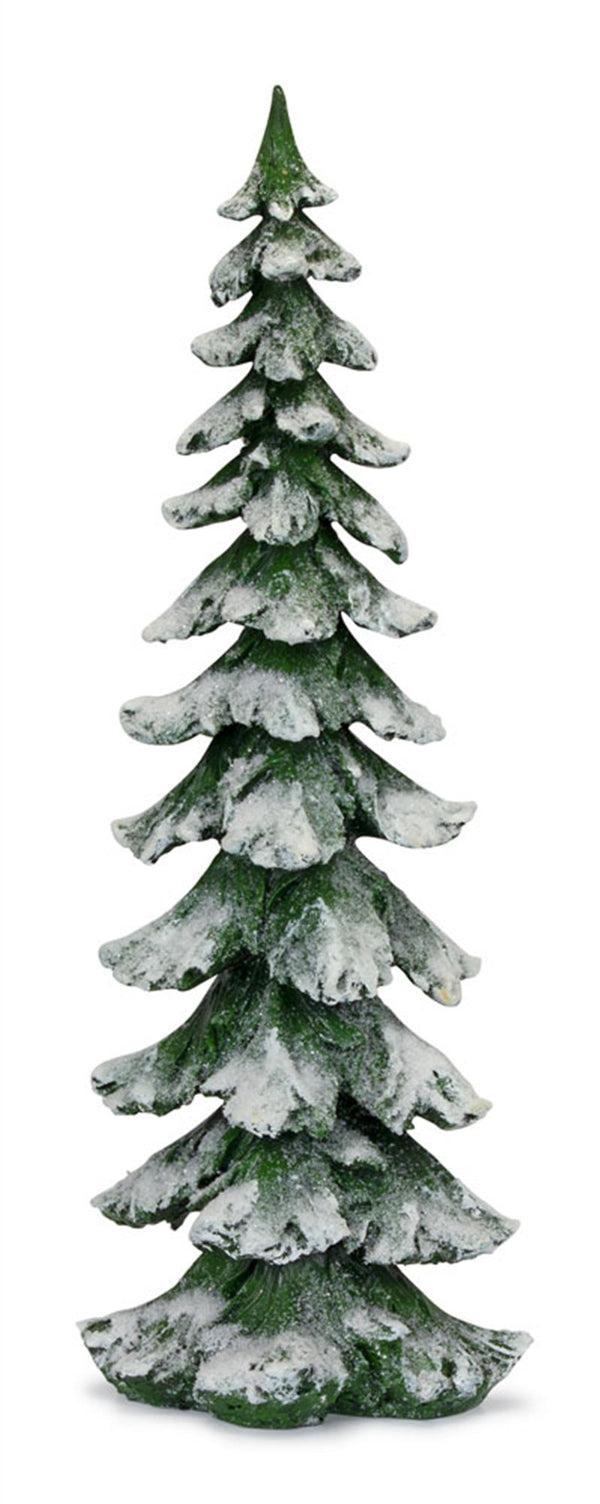 Melrose Green Flocked Pine Tree 26"H