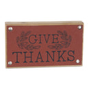 Melrose Thankful Harvest Sign (Set of 6)