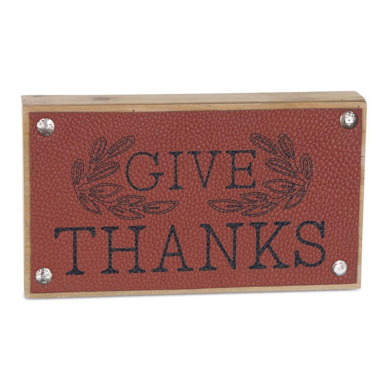 Melrose Thankful Harvest Sign (Set of 6)