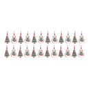 Melrose Metal Cookie Cutter Ornament (Set of 12)