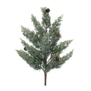 Melrose Glittered Juniper Spray (Set of 6)
