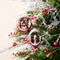 Melrose Mercury Glass Ornament with Pine Trees (Set of 6)