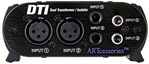 ART DTI Dual Transformer Isolator DI Box Passive Stereo Hum Eliminator