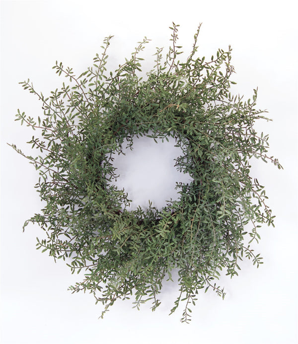 Spring Foliage Wreath 24"D