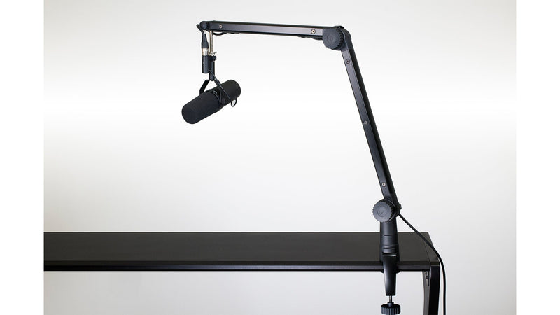 Ultimate Support BCM-300 Deluxe Broadcast Microphone Stand with Cable Management