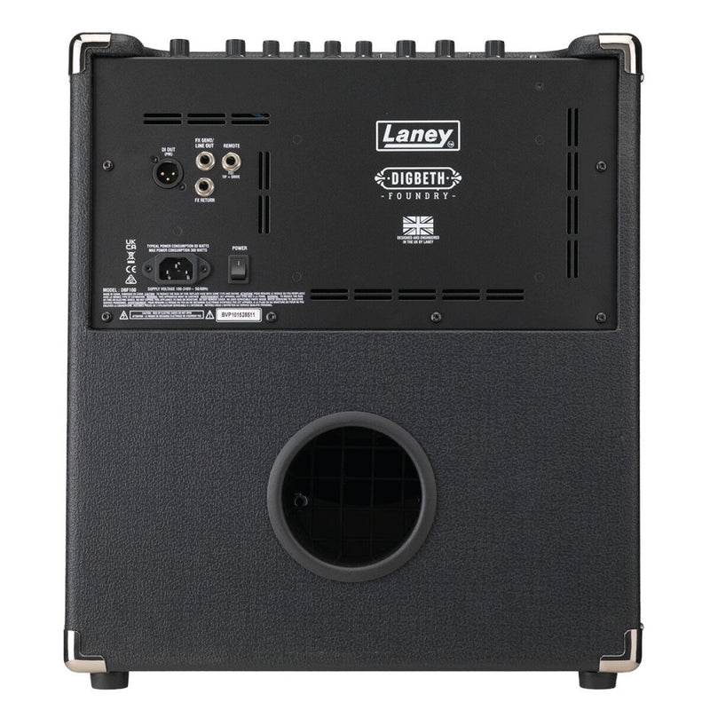 Laney Digbeth 1x15" 200W Bass Combo with Tube/FET Mix – DBF200