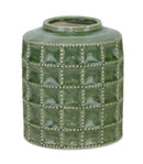 Melrose Sage Green Terra Cotta Vase 6.75"H