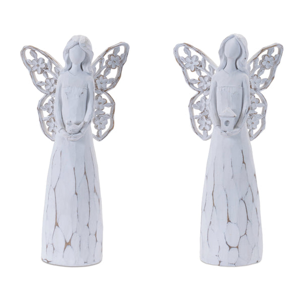 Melrose Butterfly Wing Angel Figurine (Set of 4)