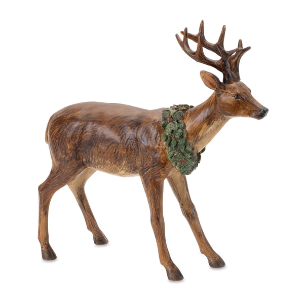 Melrose Winter Deer Figurine (Set of 2)