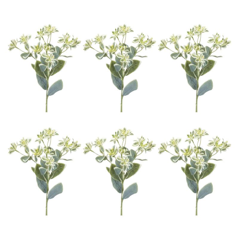 Melrose Euphorbia Floral Stem (Set of 6)