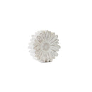 Melrose White Washed Stone Flower Decor (Set of 3) Multicolor Home Accent
