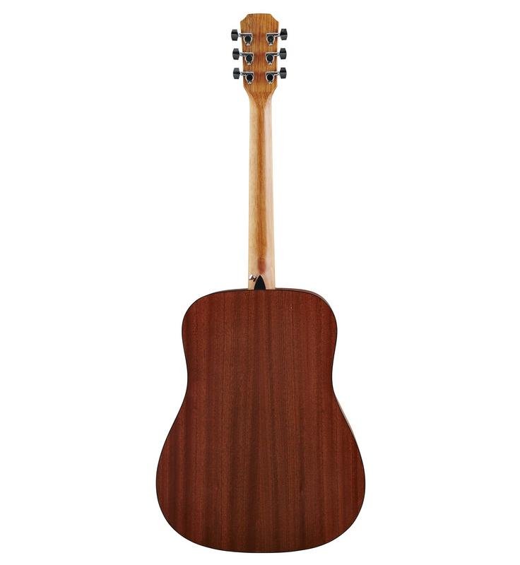 Austin AA25DS Acoustic Dreadnought Guitar - Natural Satin Finish