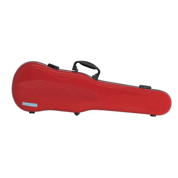 GEWA Air 1.7 4/4 Shaped Red Violin Case w/ Thermoplast Shell & Velour Interior