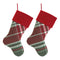 Melrose Plaid Print Stocking (Set of 2)
