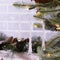 Melrose Clear Beaded Glass Icicle Drop Ornament (Set of 12)