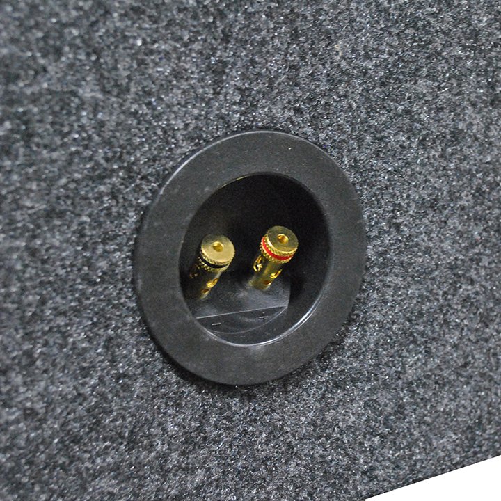 QPower Triple 12" Sealed Sub Box HD12 3HOLE