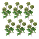 Melrose Snowball Floral Spray (Set of 6)