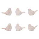 Melrose Distressed Bird Figurine (Set of 6)