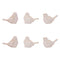 Melrose Distressed Bird Figurine (Set of 6)