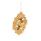 Melrose Bee and Honeycomb Ornament (Set of 12)