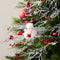Melrose Glass Santa with Hot Cocoa Ornament (Set of 6)