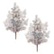 Melrose Flocked Pine Berry Spray (Set of 2)
