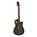 Angel Lopez Sherry CE BK Hybrid Nylon Electric Semi-acoustic Guitar – Black