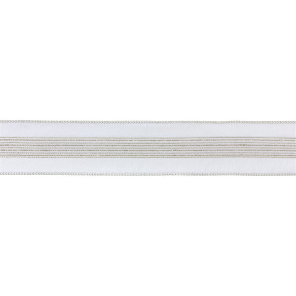 Melrose Glittered Holiday Ribbon 2.5" x 10 yds.