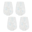 Melrose Painted Glass Candle Holder Vase (Set of 4)