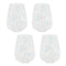 Melrose Painted Glass Candle Holder Vase (Set of 4)
