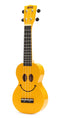 Mahalo Smiley Soprano Ukulele - Yellow - U-SMILE YW - New Open Box