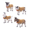 Melrose Farm Animals with Winter Coat (Set of 4)