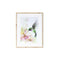 Melrose Framed Hummingbird Print Wall Decor, Wood