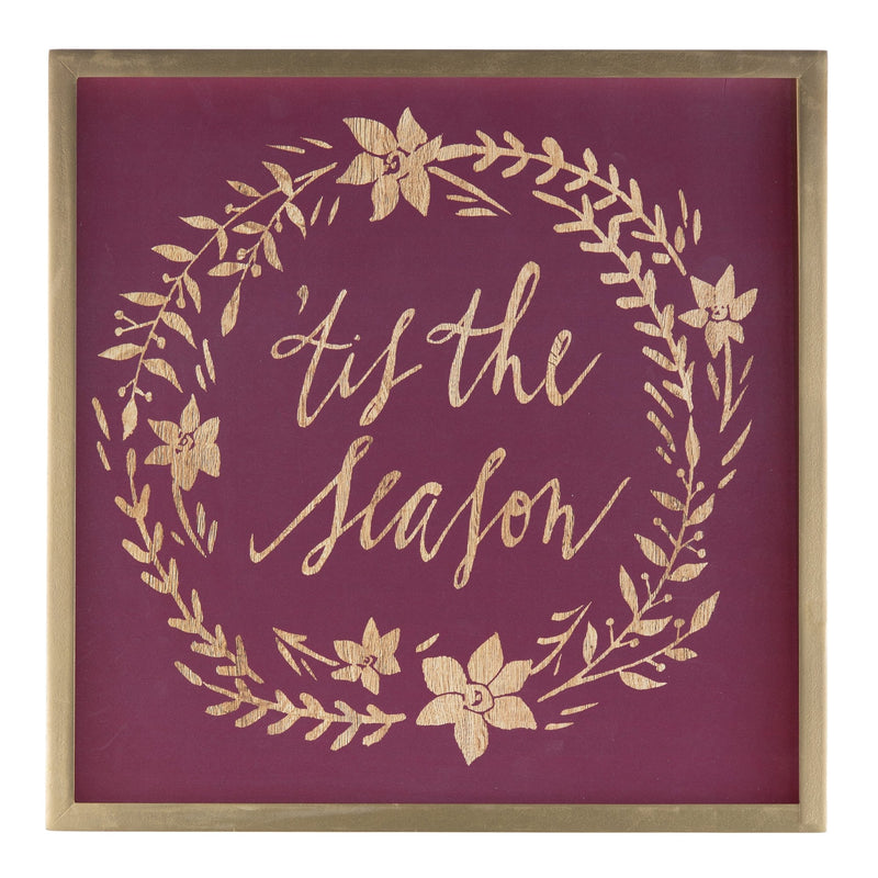 Melrose Framed Holiday Sentiment Sign (Set of 2)
